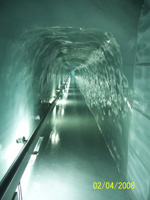 Ice palace Jungfrau Mountain