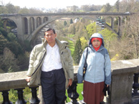 Landmark bridge luxembourg.