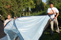 tent action