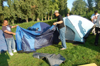 tent action