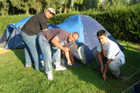 tent action